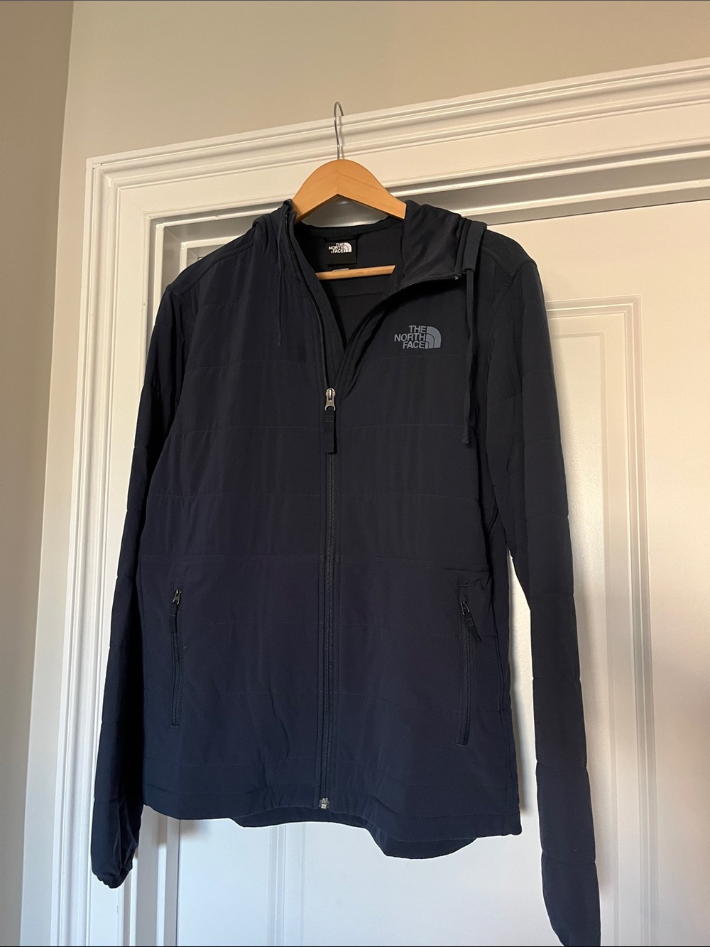 The North Face Navy Hooded Zip Jacket